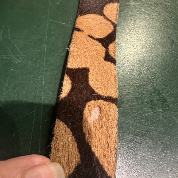 J. Crew Collection Cow Hide Leather Belt Tan Brown Genuine Leather Size Small - Picture 8 of 13